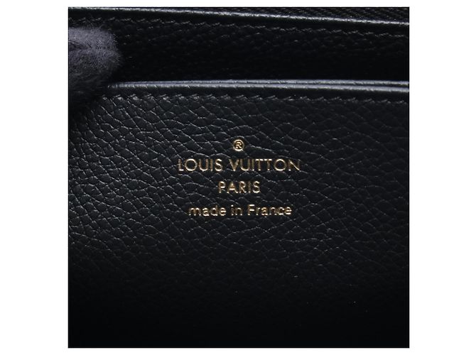 Cartera Zippy Louis Vuitton Negro Beige - vista 4