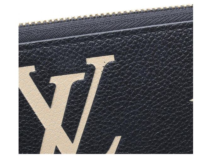 Cartera Zippy Louis Vuitton Negro Beige - vista 6
