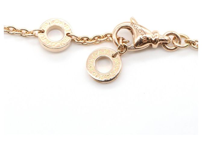 Bulgari Collana Bvlgari in oro rosa 18K con diamanti e onice Nero - vista 3