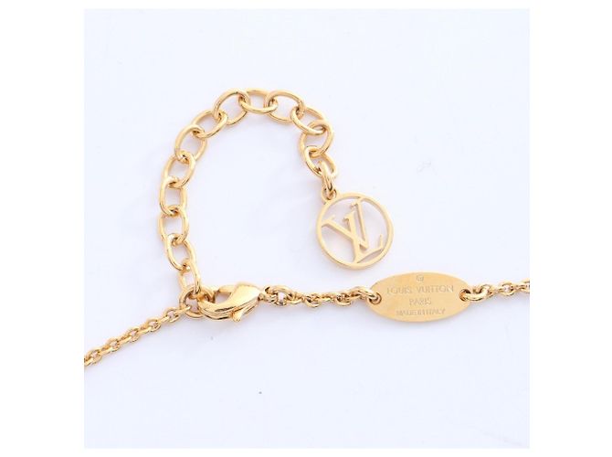 Collana Essenziale V Louis Vuitton D'oro - vista 4