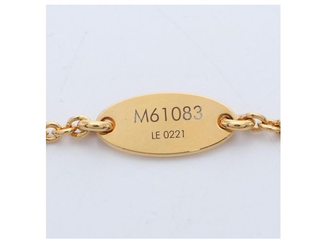 Collana Essenziale V Louis Vuitton D'oro - vista 5