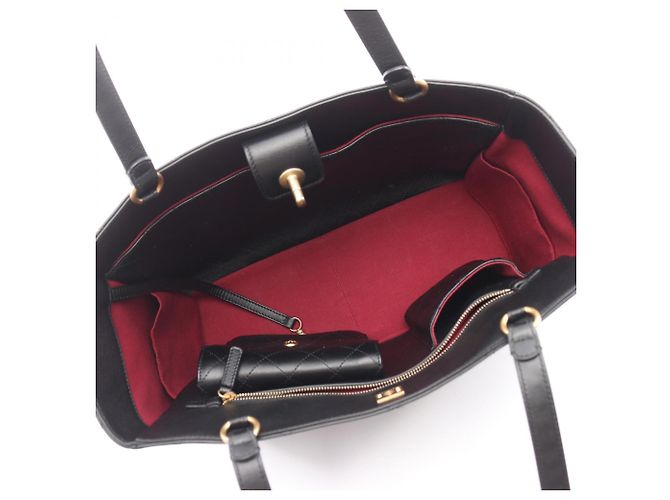 Borsa Tote Matelassé Chanel Nero - vista 3