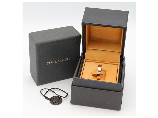 Bulgari Anello Bvlgari B-zero1 in oro rosa D'oro - vista 9