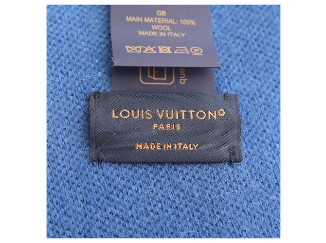 Louis Vuitton Monogram Gradient Schal Braun Blau - Ansicht 2
