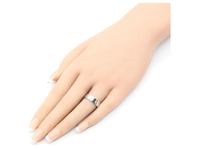 Cartier Love Ring aus 18K Weißgold Silber - Ansicht 6