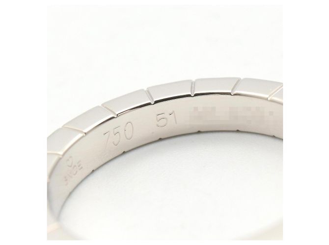 Anello Lanieres Cartier in oro bianco 18K - vista 4
