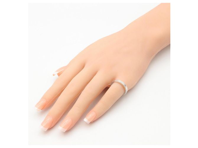 Anello Lanieres Cartier in oro bianco 18K - vista 7
