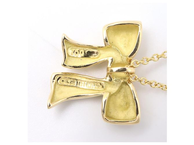 Collana a nastro in oro giallo 18K Tiffany & Co. D'oro - vista 3