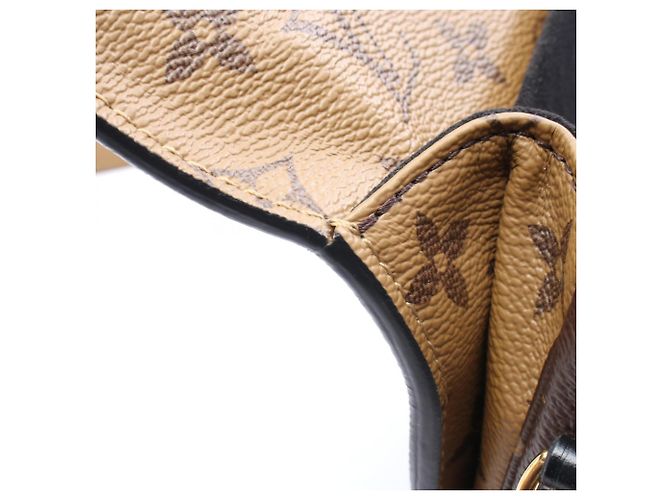 Borsa Pochette Metis MM Louis Vuitton Marrone Nero - vista 5