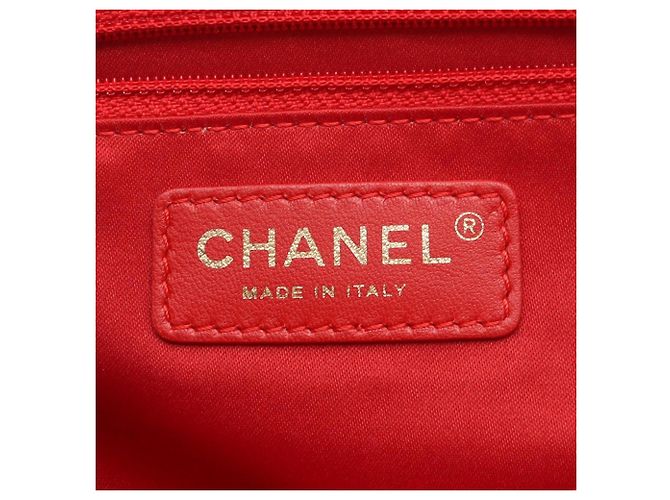 Timeless Borsa Tote Matelassé Chanel Rosso - vista 4