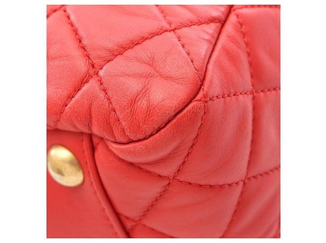 Timeless Borsa Tote Matelassé Chanel Rosso - vista 6