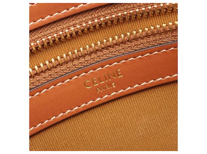 Céline Celine Horizontal Cabas Triomphe Tote Bag Braun Schwarz - Ansicht 4