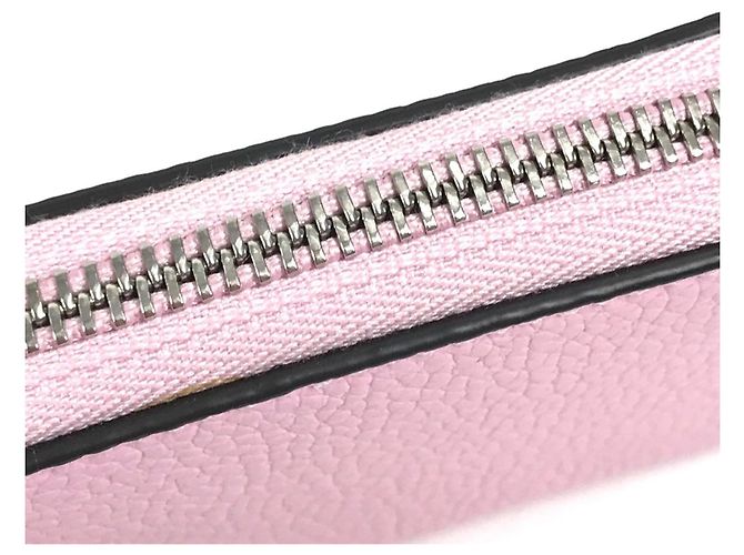 Gancini Monedero de cuero rosa Salvatore Ferragamo - vista 13