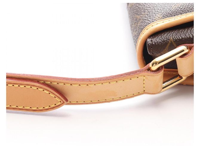 Borsa a Spalla Menilmontant PM Louis Vuitton Marrone Monogramma - vista 14