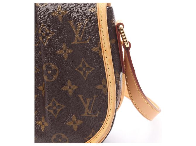 Borsa a Spalla Menilmontant PM Louis Vuitton Marrone Monogramma - vista 9