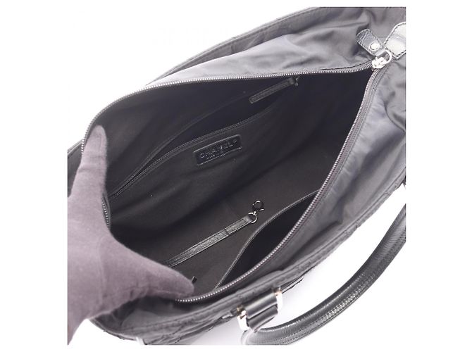 Borsa Tote Chanel Paris New York Line Nero - vista 3
