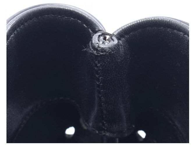 Timeless Bolso tote perforado Chanel Coco Mark Negro - vista 8