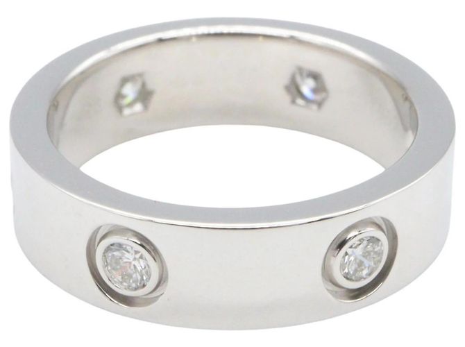 Anello Love Cartier in Oro Bianco D'oro - vista 3