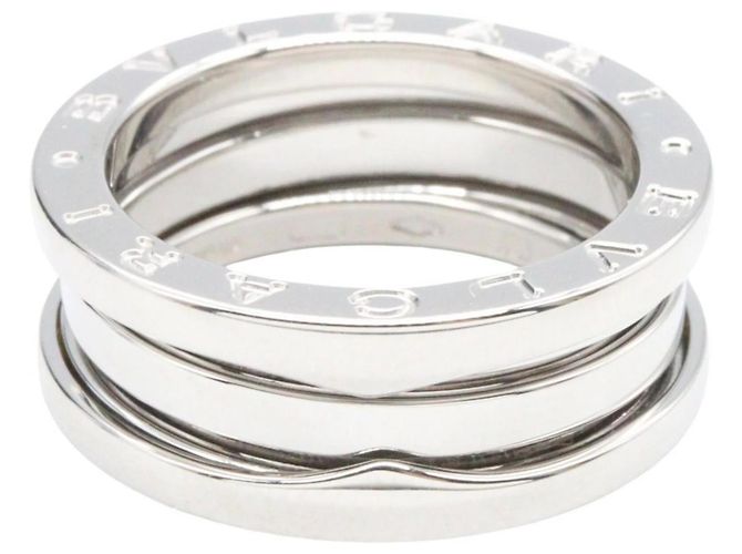Bulgari Bvlgari BVLGARI B-zero1 Anello 3 Bande in Oro Bianco D'oro - vista 2