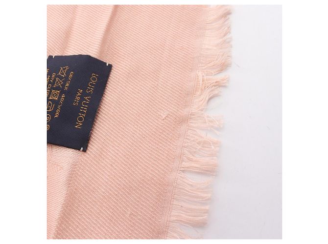Chal Monogram Naturel Louis Vuitton Rosa - vista 6