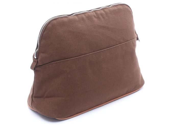 Borsa Pouch Bolide 30 di Hermès Marrone - vista 2