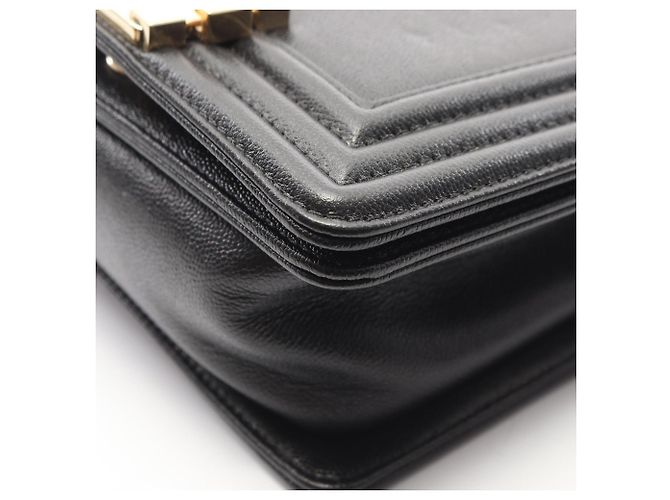 Borsa a spalla Boy di Chanel Nero - vista 7