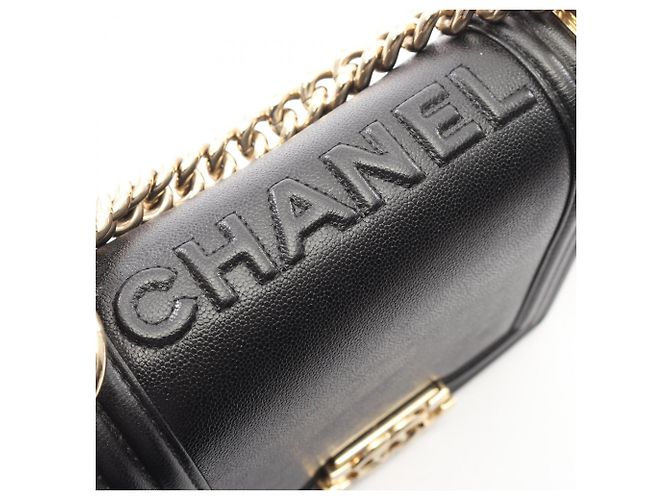 Borsa a spalla Boy di Chanel Nero - vista 8