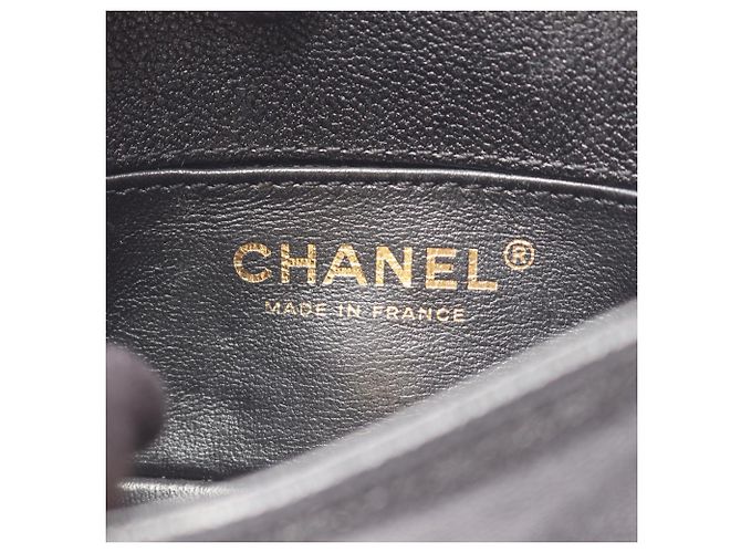 Borsa a Spalla Chanel Boy Mini Chevron V-Stitch Nero - Ansicht 4