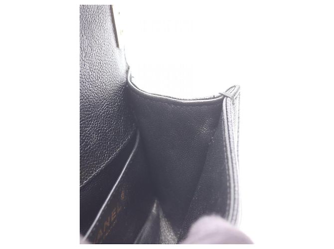 Borsa a Spalla Chanel Boy Mini Chevron V-Stitch Nero - Ansicht 6