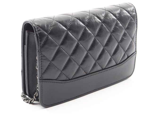 Borsa a Spalla Gabrielle di Chanel Nero - vista 2