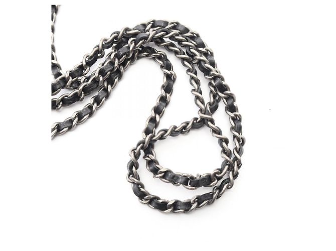 Borsa a Spalla Gabrielle di Chanel Nero - vista 9