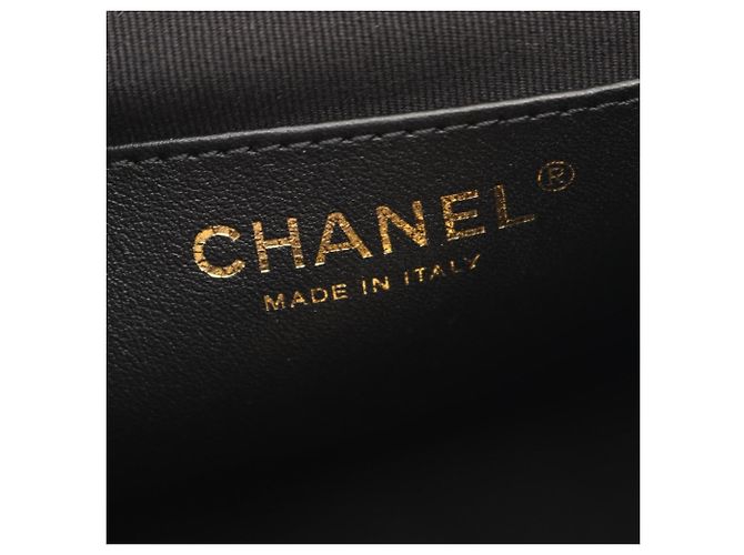 Zaino/borsa piccola Chanel Matelassé con catena Nero - vista 4
