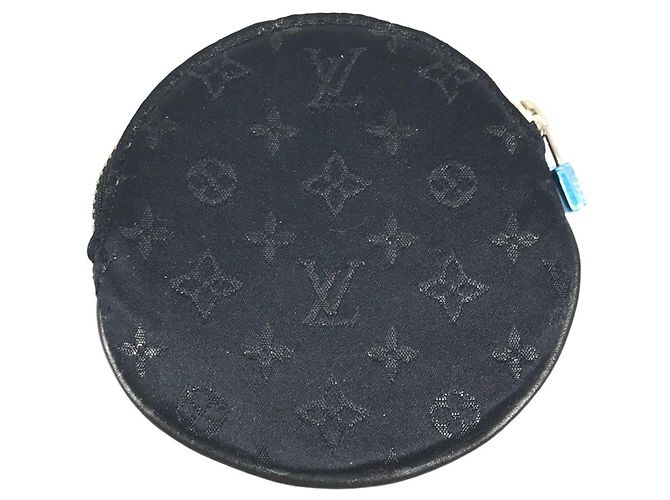 Monedero de satén Monogram Louis Vuitton Negro Monograma - vista 2