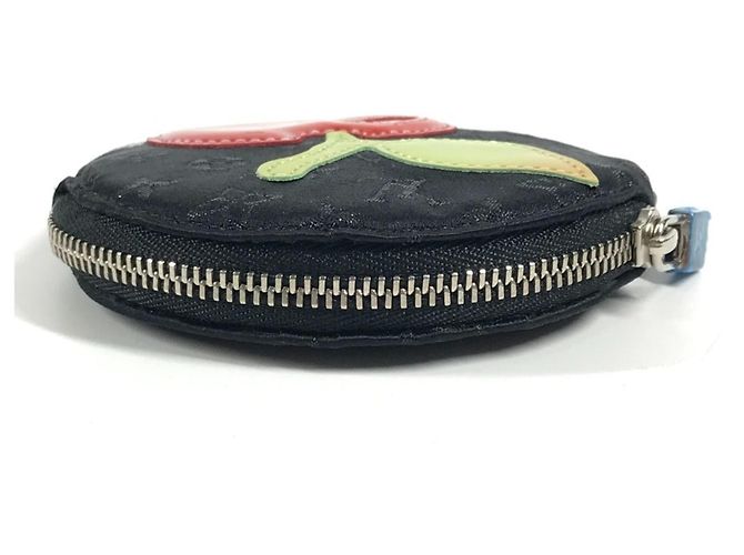 Monedero de satén Monogram Louis Vuitton Negro Monograma - vista 6