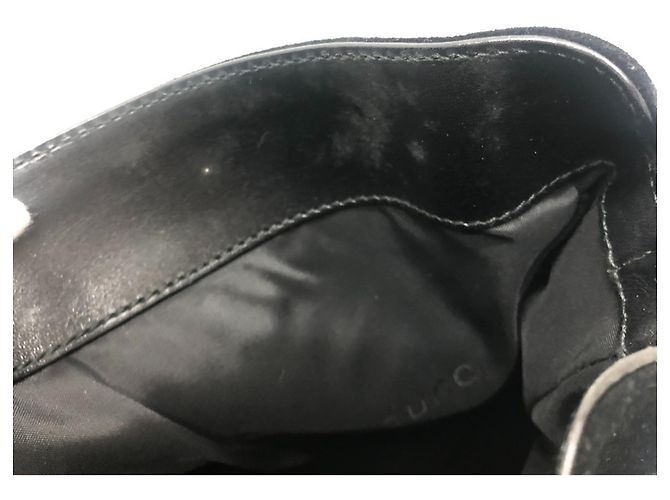 Borsa 2 in 1 Bamboo 2404 di Gucci Nero - vista 14
