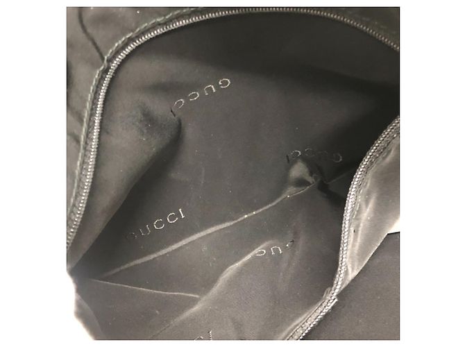 Borsa 2 in 1 Bamboo 2404 di Gucci Nero - vista 16