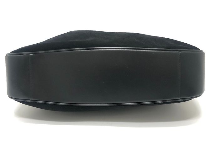 Borsa 2 in 1 Bamboo 2404 di Gucci Nero - vista 6