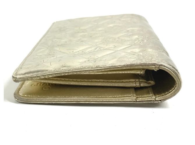 Chanel A37151 Bi-Fold Langbörse Golden - Ansicht 4