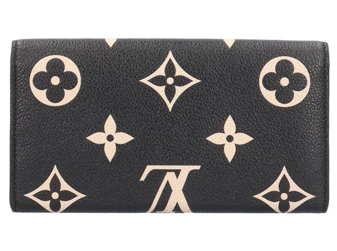 Sarah Cartera Larga Empreinte Louis Vuitton Castaño Beige - vista 2