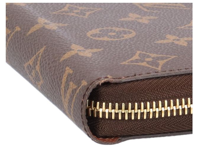 Louis Vuitton Zippy Geldbörse aus Monogramm-Canvas Braun - Ansicht 7