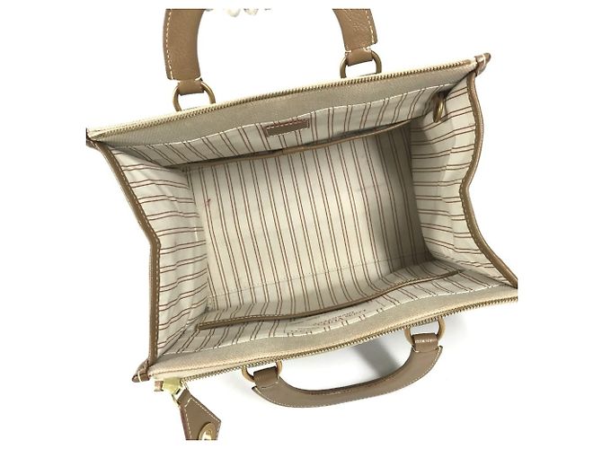 LOUIS VUITTON M48822 Borsa Toile Trianon Neverfull 30 Beige - vista 14