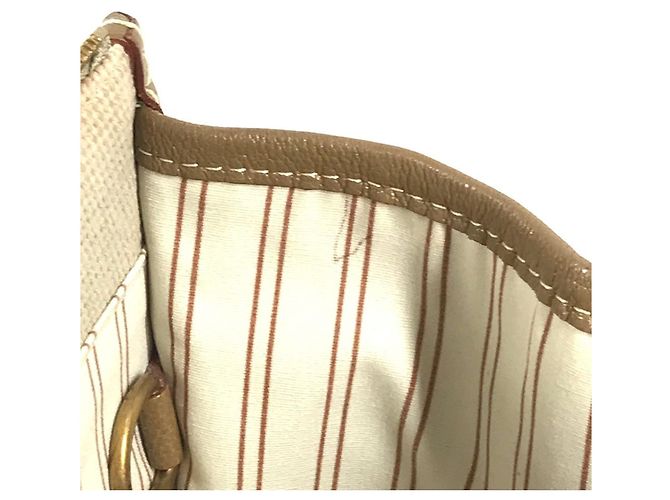 LOUIS VUITTON M48822 Borsa Toile Trianon Neverfull 30 Beige - vista 15