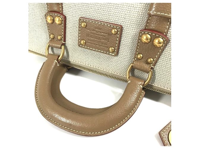 LOUIS VUITTON M48822 Borsa Toile Trianon Neverfull 30 Beige - vista 8