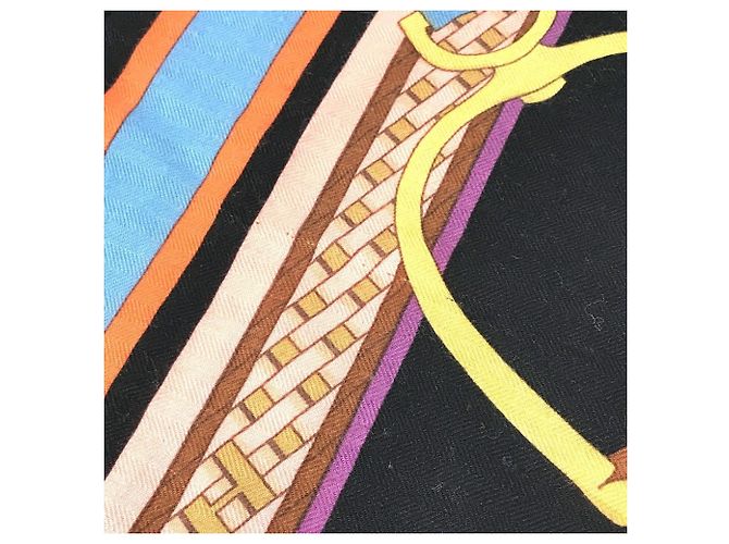 Hermès Sciarpa Gigante 140 Concours detriers di Hermes Multicolore - vista 10