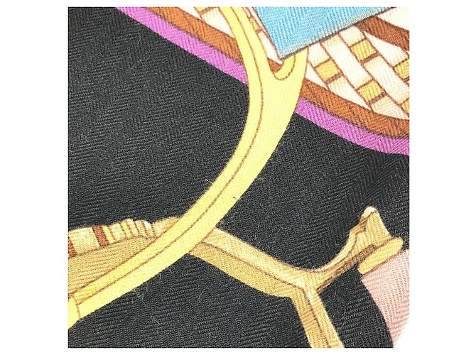 Hermès Sciarpa Gigante 140 Concours detriers di Hermes Multicolore - vista 12