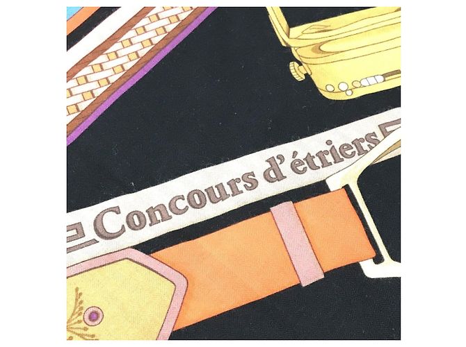 Hermès Sciarpa Gigante 140 Concours detriers di Hermes Multicolore - vista 15
