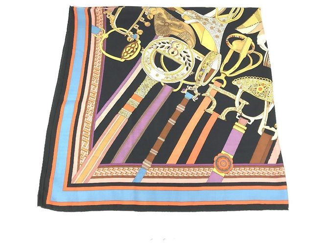 Hermès Sciarpa Gigante 140 Concours detriers di Hermes Multicolore - vista 2