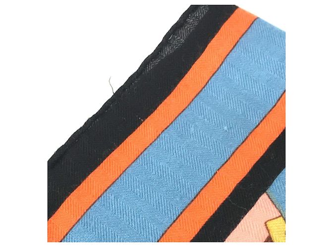 Hermès Sciarpa Gigante 140 Concours detriers di Hermes Multicolore - vista 9