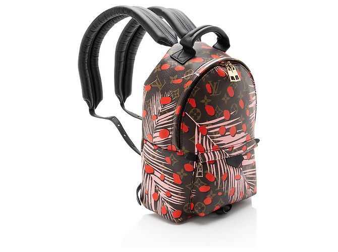 Louis Vuitton Limited Edition Monogram Canvas Jungle Dots Palm Springs PM Rucksack Schwarz - Ansicht 2