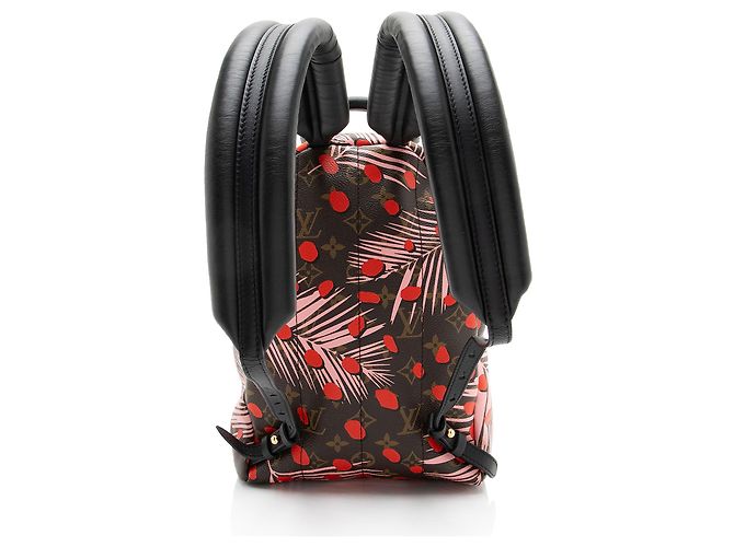 Louis Vuitton Limited Edition Monogram Canvas Jungle Dots Palm Springs PM Rucksack Schwarz - Ansicht 3